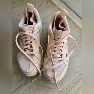 Brandblack Aura 130 Mixed Media Sneaker Size 8.5 Color Cashew